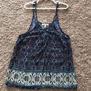 Small pattern tank top